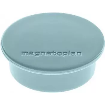 Aimant rond Discofix MAGNETOPLAN HOLTZ bleu, ferrite pleine masse, force de maintien 2,2 kg, lot de 10 (1662003)