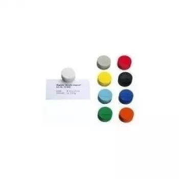 Aimant rond Discofix Magnum MAGNETOPLAN HOLTZ rouge, noyau de ferrite, force de maintien 2,0 kg 1660006