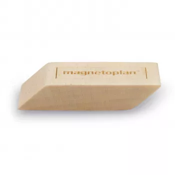 Aimants Magnetoplan Design Wood rectangulaires bouleau 60 x 20 x 13 mm, 4 pièces 1665249