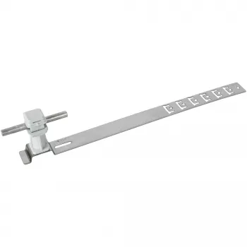 Support de conducteur de toit DEHN UNIsnap NIRO/K-gris 204189