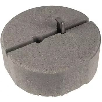 Socle en béton DEHN 102075 C45/55 avec coin pour dispositifs de capture