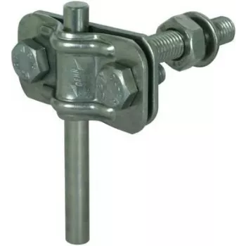 DEHN 478129 NIRO V4A M10 collier de raccordement universel pour conducteurs ronds 8-10 mm et plats 30 mm