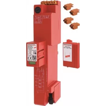Parafoudre combiné parafoudre de courant de foudre et de surtension DEHN DSH ZP B2 SG TNC 255 type 1+2 DEHNshield ZP 909430