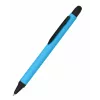 Stylo bille stylet ONLINE SCHREIBGERÄTE ALU bleu, mécanisme rotatif, pointe moyenne, stylet intégré pour écrans tactiles capacitifs 32118/3D