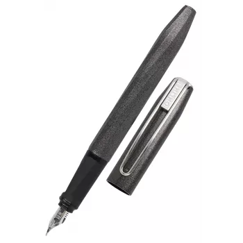 ONLINE Schreibergeräte Slope Metallic stylo-plume – noir, plume moyenne 26133/3D