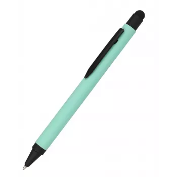 Stylo bille stylet ALU vert menthe encre bleue ONLINE 32119/3D