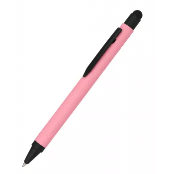 Stylo bille stylet ALU ONLINE SCHREIBGERÄTE rose, encre bleue, 1 pièce (32121/3D)