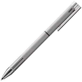 Stylo multifonction LAMY logo twin pen, argent, encre noire 1217730