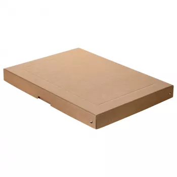 Boîte de rangement FALKEN PURE 500 feuilles marron 32,0 x 44,0 x 4,0 cm 22001776000F
