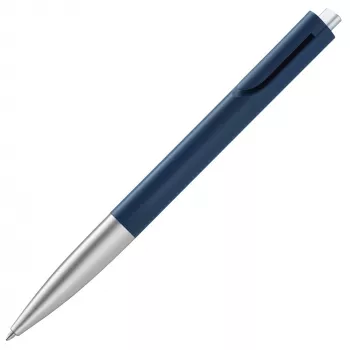 Stylo bille LAMY noto 283 bleu nuit argent mécanisme à pression 0,5 mm 25197