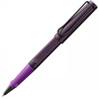 Stylo roller LAMY safari violet Blackberry avec encre bleue 1238388