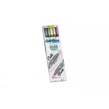 ONLINE USV 5 ONLINE® Calli.Brush Double feutres pinceaux pastel couleurs assorties (19079)