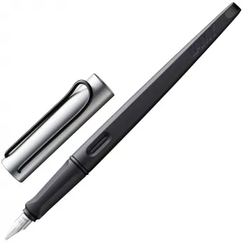 Stylo-plume LAMY joy 011 AL noir/aluminium plume large (1215881)