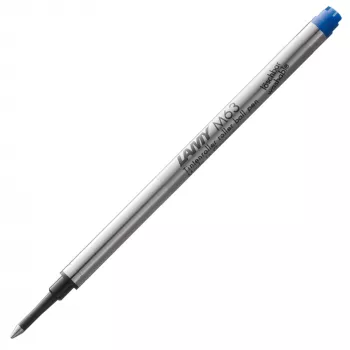 Recharge de stylo roller LAMY M63 bleu medium 1218560