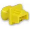 Capuchon de protection anti-poussière RJ-45 GoodConnections, jaune, lot de 10 (MOD8-DCY)