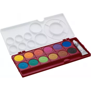 Boîte de peinture aquarelle LAMY aquaplus multired, 12 couleurs (1241262)
