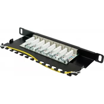 Module keystone RJ45 blindé GoodConnections Alcasa GC-N0130 Cat6a - 10GbE, 22-26 AWG, noir