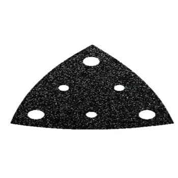 Fein Delta Sanding Sheets Hook and Loop 80 mm Grit 240, 50-Pack 63717116016