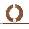 Fil multibrin Donau Elektronik 218-88 2 x 0,14 mm² marron 5 m