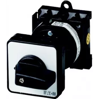 Eaton T0-1-15401/Z Interrupteur 1 pôle, IP65, noir/argent 048346