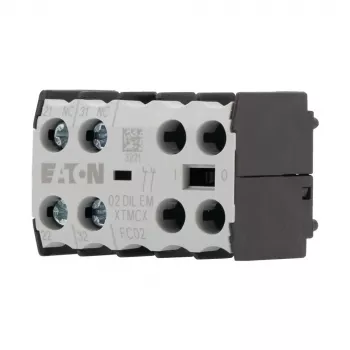 EATON Bloc de contacts auxiliaires 4 pôles 31DILE, 3NO+1NC à action positive, montage frontal, pour DILM7-DILM38 048912