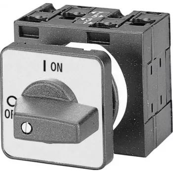 Eaton T0-1-8200/E commutateur à cames 20 A 1 pôle 90°, gris/noir 67352