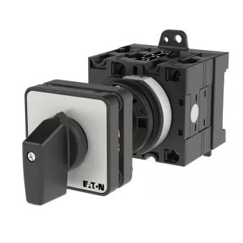 Eaton T3-3-8401/Z interrupteur à bascule, 3 pôles, noir/métallique 035739
