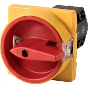 Eaton TM-2-8293/E/SVB commutateur à cames verrouillable 10 A 2 pôles 90° rouge/jaune 45485