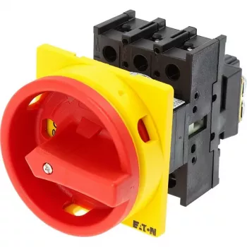 Commutateur rotatif Eaton P1-25/EA/SVB 3 pôles, orange/rouge 041097