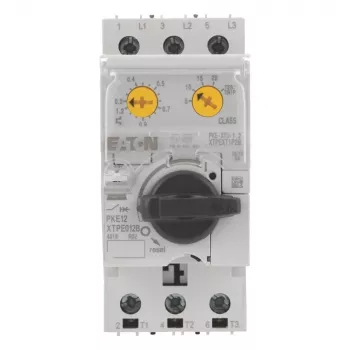 Eaton PKE12/XTU-1.2 disjoncteur de protection moteur, 3 pôles, 0,3-1,2 A 121731