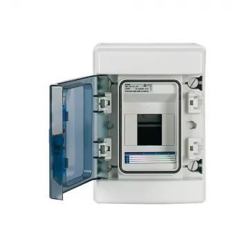 Eaton 174221 IKA-1/4-ST petit tableau de distribution en saillie, 4 modules, 1 rangée