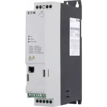 Eaton DE1-343D6FN-N20N variateur de fréquence, 380-480 V, 50/60 Hz, IP20, noir/blanc 174335