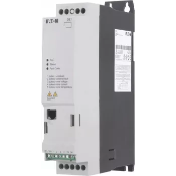 Eaton DE1-127D0FN-N20N démarreur à vitesse variable, 200-240 V, 50/60 Hz, IP20, noir/blanc 174331