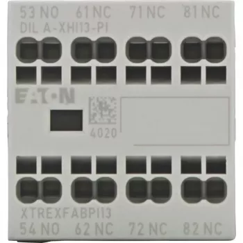 Eaton DILA-XHI13-PI bloc de contacts auxiliaires, 1NO+3NC, montage frontal, bornes à vis 199320