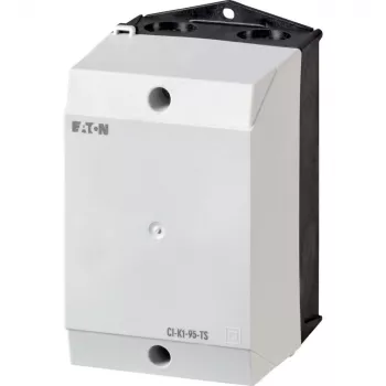 Eaton CI-K1 boîtier vide pour montage sur rail DIN, 80 x 120 x 95 mm, gris clair (RAL 7035), polycarbonate 206881