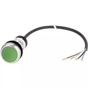 Eaton C22-D-G-K10-P62 bouton-poussoir plat, vert 185670
