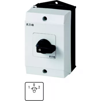 Eaton T0-3-8228/I1 interrupteur électrique, 3 pôles, noir/blanc 207125