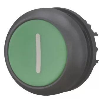 Eaton M22S-D-G-X1 bouton-poussoir plat, vert 216608