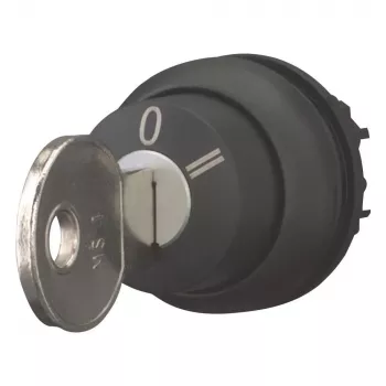 Eaton M22S-WRS3 sélecteur à clé, 3 positions, maintenu, noir 216901
