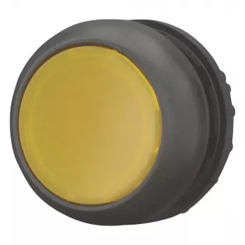 Eaton M22S-DL-Y interrupteur à bouton-poussoir, noir/jaune 216930