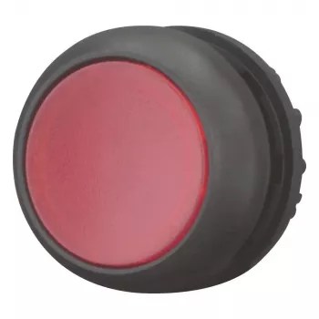Eaton M22S-DL-R interrupteur à bouton-poussoir, noir/rouge