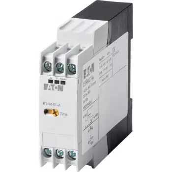 Eaton ETR4-51-A relais temporisé étoile-triangle, 24-240V AC/DC, 3-60s, 2 CO, rail DIN 031884