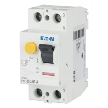 Disjoncteur différentiel (RCCB) Eaton PXF-25/2/03-A 25 A 2 pôles 30 mA type A 236746