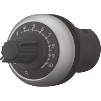 Eaton M22-R470K Rotary Potentiometer, 470 kΩ, 0.5 W, Single Turn, Linear, Panel Mount