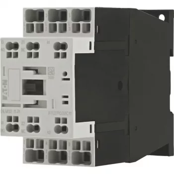 Contacteur de puissance Eaton DILM32-11, 3 pôles, 32 A, bobine 230/240 V AC, 1NO+1NC auxiliaire 199289