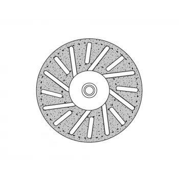 Disque à tronçonner diamanté Donau Elektronik 1646, 22 mm, pour métal, verre, époxy, 1 pièce