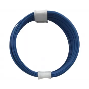 Donau Elektronik 110-2 fil de câblage 1 x 0,04 mm² bleu 10 m