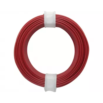 Donau Elektronik 118-0 Stranded Hook-up Wire 1 x 0.14 mm² Red 10 m