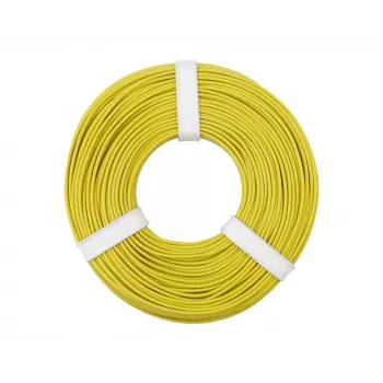Donau Elektronik 125-053 fil souple 0,25 mm² jaune 50 m