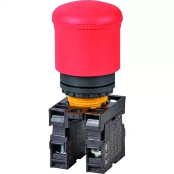 Eaton M22-PV/K11 bouton-poussoir, 1 NO + 1 NC, diamètre 35 mm